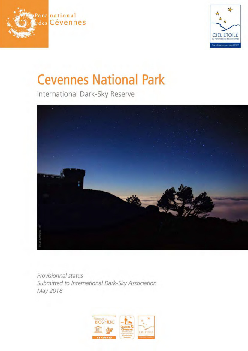 La réserve de ciel étoilé du parc national des Cévennes